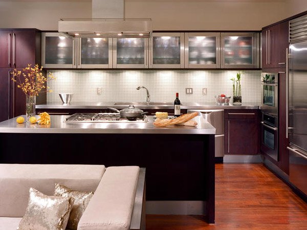 16 Metal Kitchen Cabinet Ideas | Home Design Lover