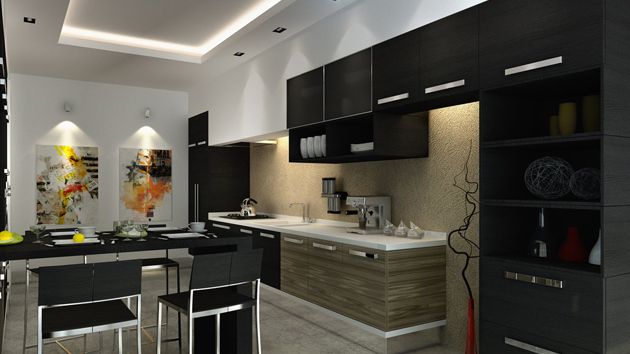 15 Astonishing Black Kitchen Cabinets Home Design Lover