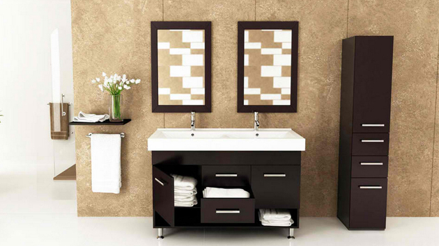 modern cabinets bathroom