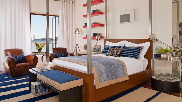 sail on with 15 nautical themed bedrooms | home design lover