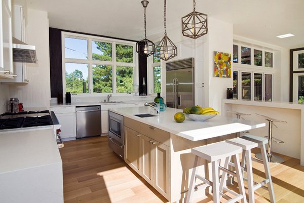 hotel u shaped kitchen design