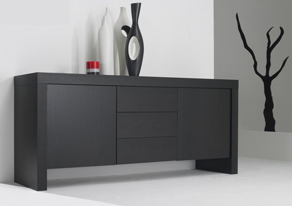 modern contemporary buffet table