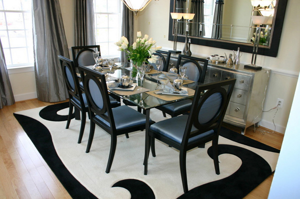 rectangular dining set