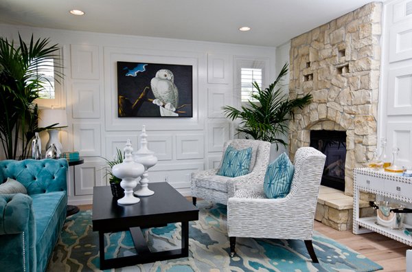 15 scrumptious turquoise living room ideas | home design lover