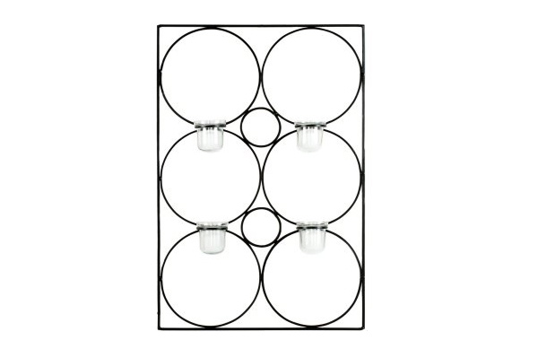 Geometry Contemporary Candle Wall Sconce