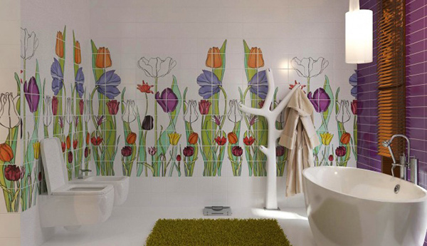 flower Bathroom