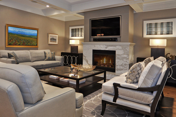 15 Modern Day Living Room TV Ideas | Home Design Lover
