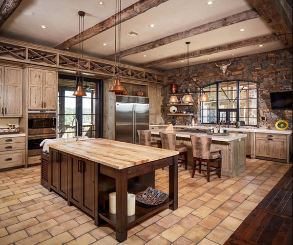 15 Interesting Rustic Kitchen Designs | Home Design Lover