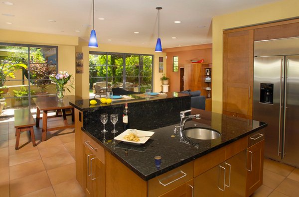 15 Functional Kitchen Island with Sink | Home Design Lover