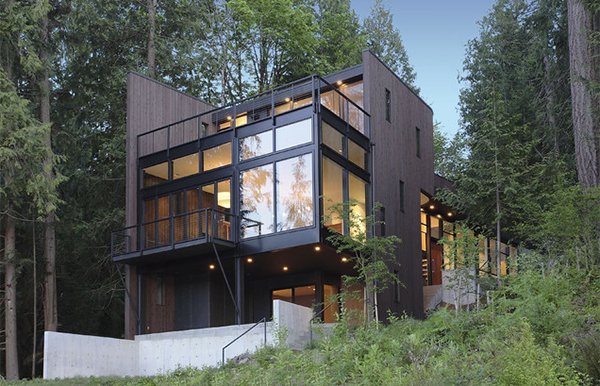 15 Modern Contemporary Homes On A Hill | Home Design Lover