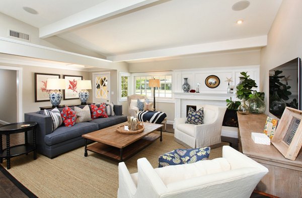 15 Awesome Beachy Living Rooms Home Design Lover
