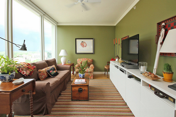 rectangular 10x20 living room design