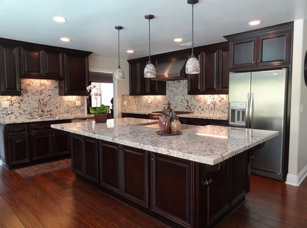 15 Different Granite Kitchen Countertops | Home Design Lover