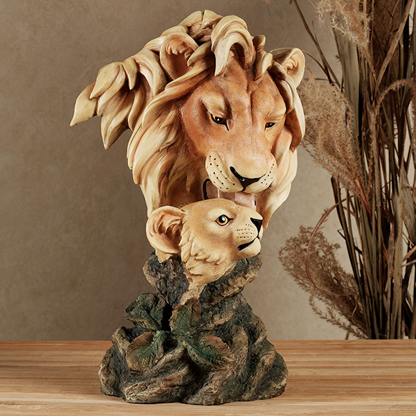 Lion Table Sculpture