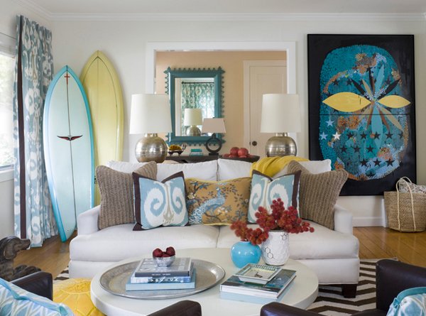 15 Awesome Beachy Living  Rooms  Home  Design  Lover