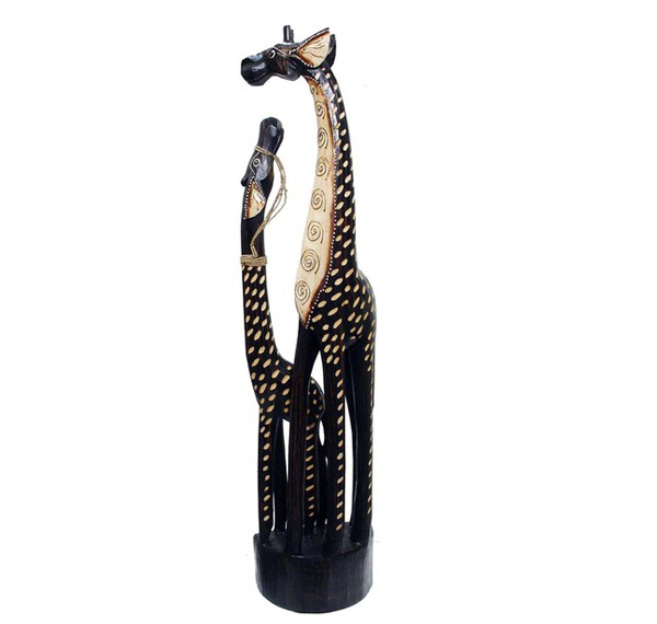 giraffe sculptures