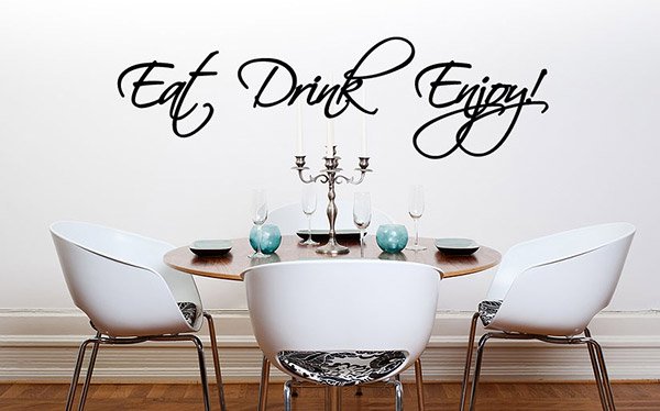 Wall Decals Dining Room / Welcome To The Farm Entryway Wall Decals And Stickers Farm Wall Decals Nursery Wall Decals Family Wall Decals : Wall decals are contemporer, so feel free to get creative patterns and colors.