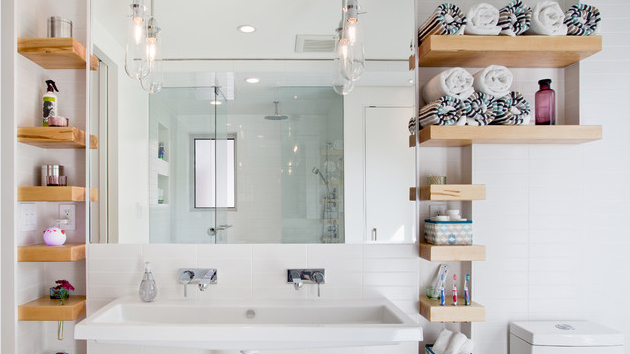 15 bathroom shelving design ideas | home design lover