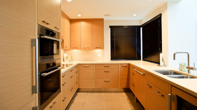 15 contemporary u-shaped kitchen designs | home design lover