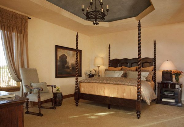 15 Extravagantly Beautiful Tuscan Style Bedrooms Home