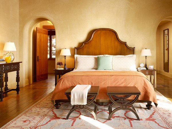 Tuscan Style Bedrooms