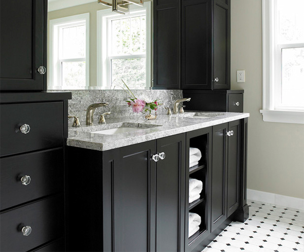 15 Black Bathroom Vanity Sets Home Design Lover