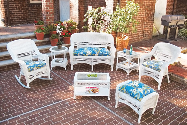 Get The Classic Charm Of 15 White Wicker Furniture Home Design Lover