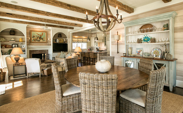 Beach Dining Room : 25 Best Beach Style Dining Rooms For A Bright Holiday Feast - To mimic this airy and inviting space, decorate with soothing hues, seaside accessories, like beach glass and seashells, and seagrass furnishings.