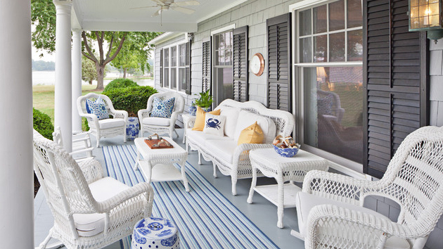 white cane bedroom chair