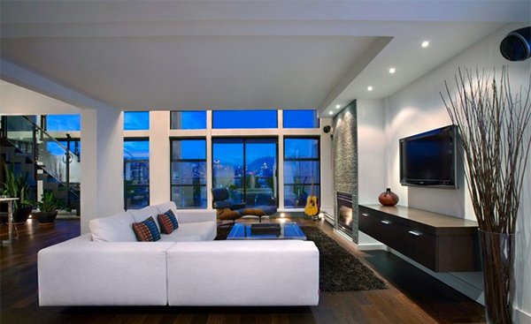 family room modern