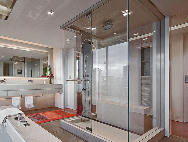 Master Glass Bathroom