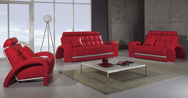 15 Bold and Red Sofa Designs | Home Design Lover