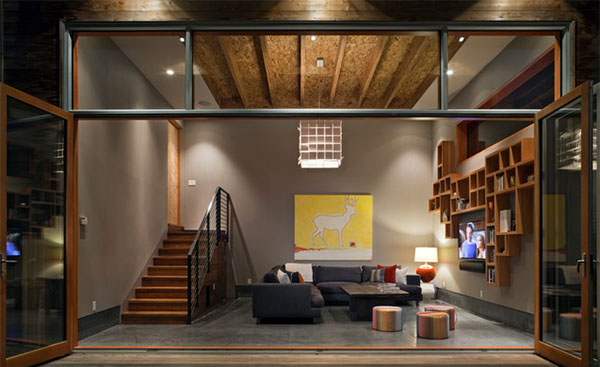 contemporary living room