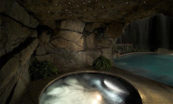 circular hot tubs