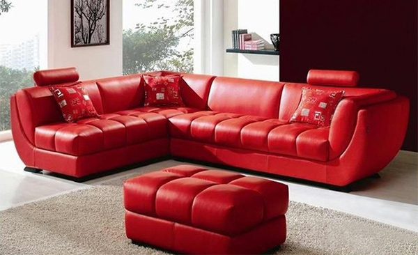 15 Bold and Red Sofa Designs | Home Design Lover