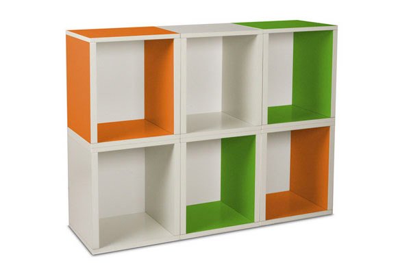 Cube shelf design