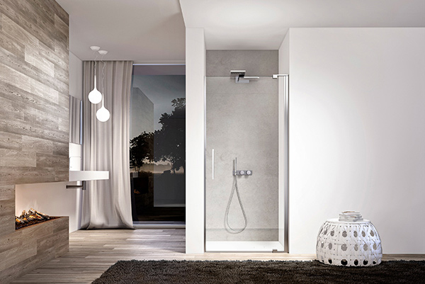 Slim Niche Glass Shower Cabin