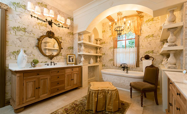 French Provincial Master Bathroom