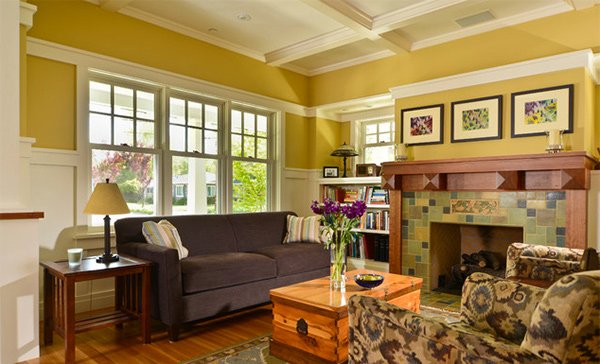 15 Warm Craftsman Living Room Designs Home Design Lover