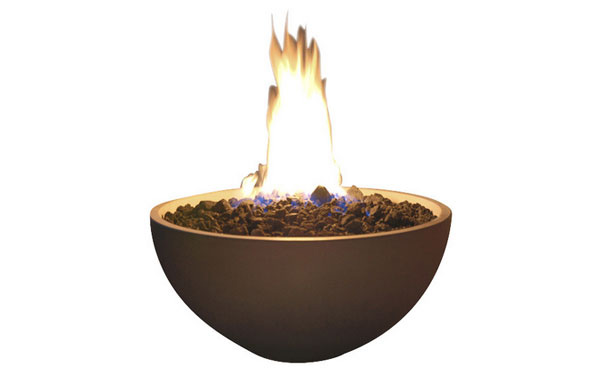 concrete fire bowl