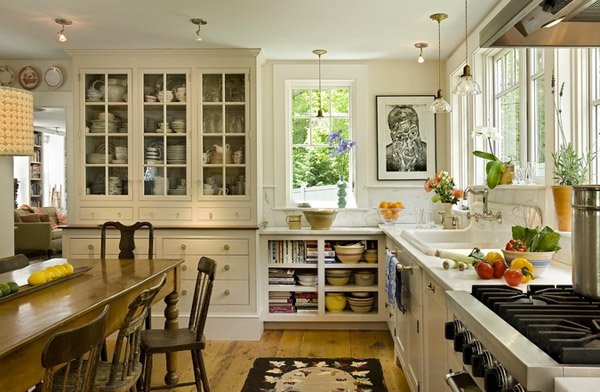 15 Traditional And White Farmhouse Kitchen Designs Home Design Lover