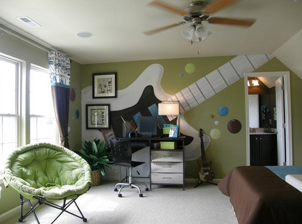 15 Interesting Music Themed Bedrooms Home Design Lover