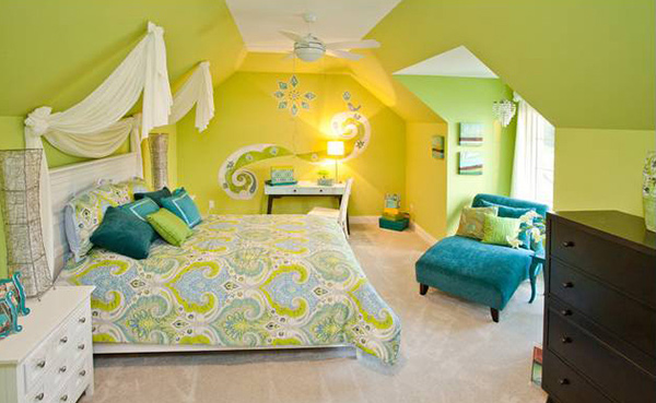 15 Refreshing Bedrooms In Yellow And Green Colors Home