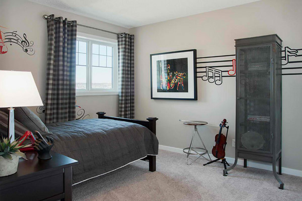 music themed bedrooms