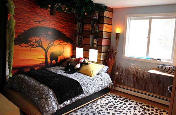 15 lovely bedrooms with leopard accents | home design lover