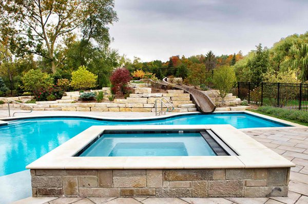 pool backyard