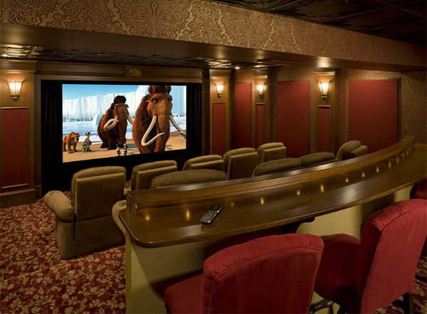 15 Interesting Media Rooms And Theaters With Bars Home Design Lover
