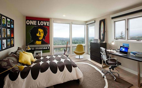 15 Interesting Music Themed Bedrooms Home Design Lover