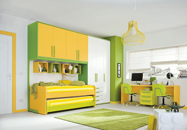 15 Refreshing Bedrooms In Yellow And Green Colors Home