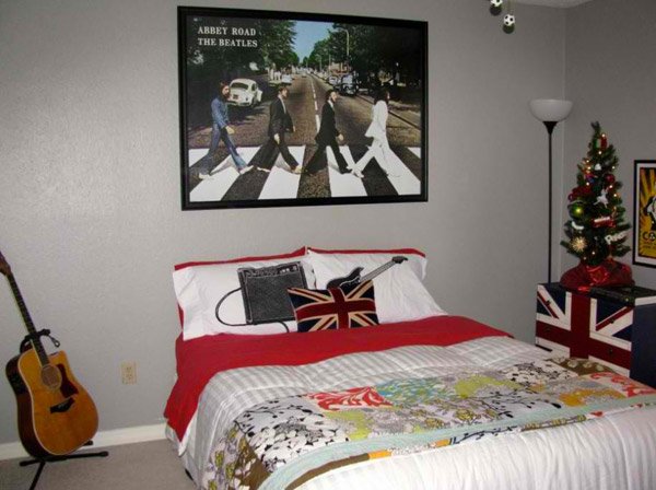 15 Interesting Music Themed Bedrooms | Home Design Lover